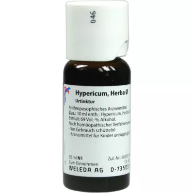 HYPERICUM HERBA Tintura mãe, 50 ml HYPERICUM HERBA Tintura mãe, 50 ml