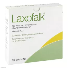 LAXOFALK 10 g Plv.z.Fabricante e.Lsg.z.Saco de entrada, 10 unidades