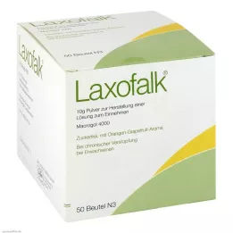 LAXOFALK 10 g de pó para preparação de solução para uso oral, 50 unid