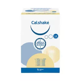 CALSHAKE Sachê de baunilha em pó, 7X87 g