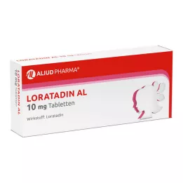 LORATADIN AL Comprimidos de 10 mg, 20 unidades
