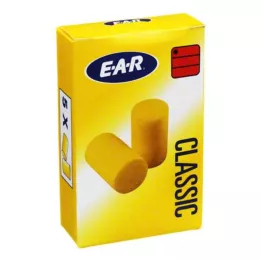 EAR Tampões de ouvido clássicos, 10 peças