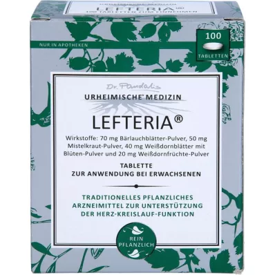 LEFTERIA Comprimidos, 100 unidades