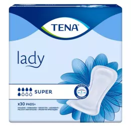 TENA LADY super palmilhas, 30 peças