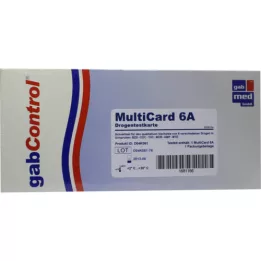 DROGENTEST teste multi 6 AMP-BZD-COC-MOP-MTD-THC , 1 ST