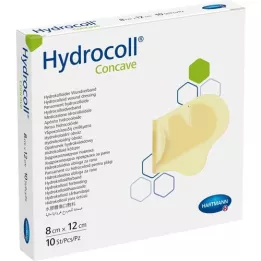 HYDROCOLL curativo côncavo 8x12 cm, 10 unid