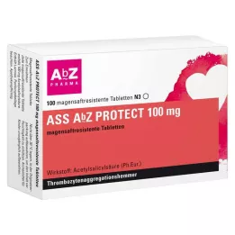 ASS AbZ PROTECT comprimidos gastrorresistentes de 100 mg, 100 unidades