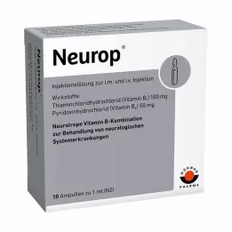 NEUROP Ampolas de solução injetável, 10X1 ml