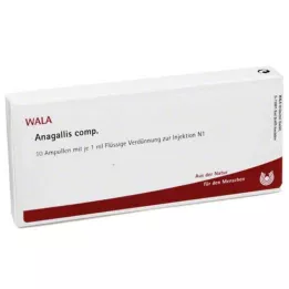 ANAGALLIS COMP.Ampolas, 10X1 ml