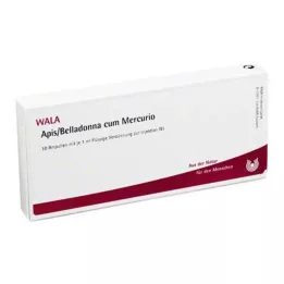 APIS BELLADONNA ampolas de Mercurio, 10X1 ml