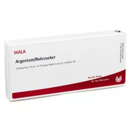 ARGENTUM/ROHRZUCKER Ampolas, 10X1 ml