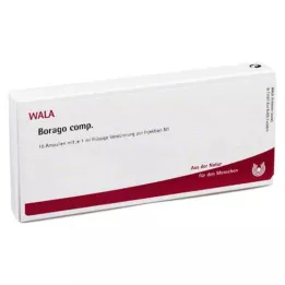 BORAGO COMP.Ampolas, 10X1 ml