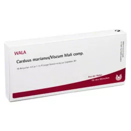 CARDUUS MARIANUS/VISCUM ampolas comp. mali, 10X1 ml