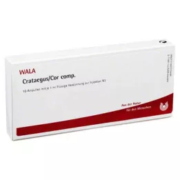 CRATAEGUS COR ampolas comp., 10X1 ml