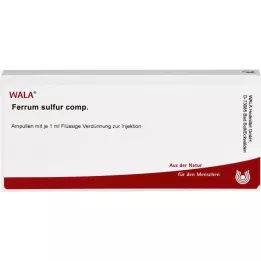 FERRUM SULFUR ampolas comp., 10X1 ml