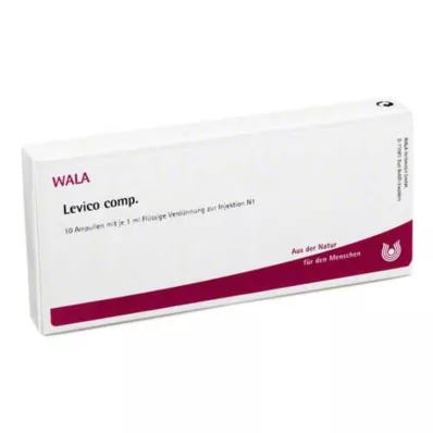 LEVICO COMP.Ampolas, 10X1 ml