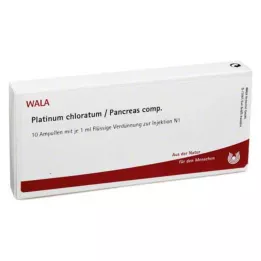 PLATINUM CHLORATUM/PANCREAS ampolas comp., 10X1 ml