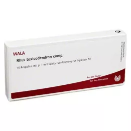 RHUS TOXICODENDRON COMP Ampolas, 10X1 ml