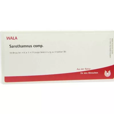 SAROTHAMNUS ampolas comp., 10X1 ml SAROTHAMNUS ampolas comp., 10X1 ml