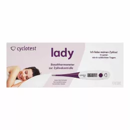 CYCLOTEST Termômetro basal feminino, 1 unidade