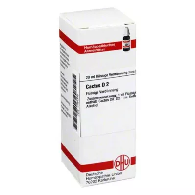 CACTUS D 2 Diluição, 20 ml CACTUS D 2 Diluição, 20 ml