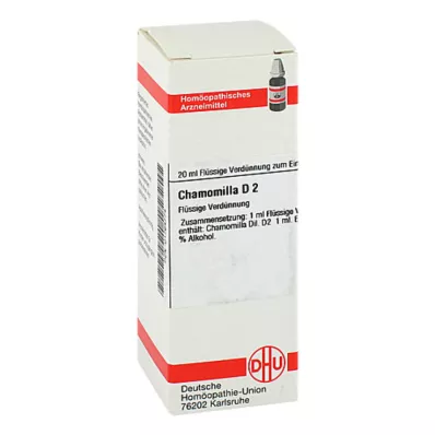 CHAMOMILLA D 2 Diluição, 20 ml CHAMOMILLA D 2 Diluição, 20 ml