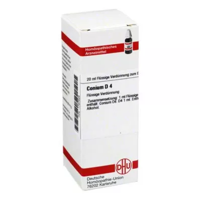CONIUM D 4 Diluição, 20 ml CONIUM D 4 Diluição, 20 ml