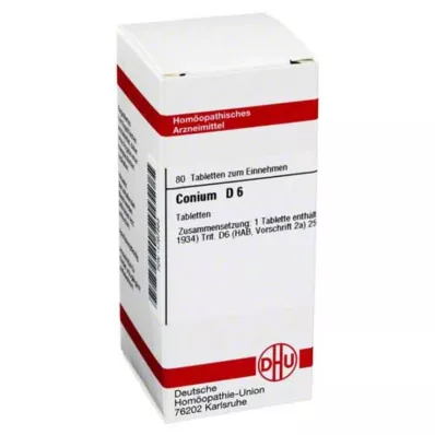CONIUM D 6 comprimidos, 80 unidades CONIUM D 6 comprimidos, 80 unidades