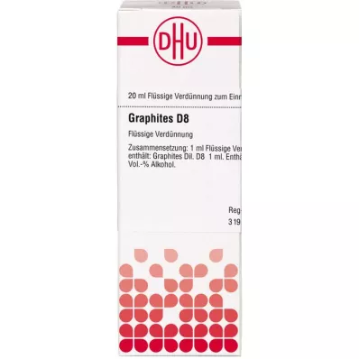 GRAPHITES D 8 Diluição, 20 ml GRAPHITES D 8 Diluição, 20 ml