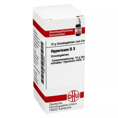 HYPERICUM D 3 Glóbulos, 10 g HYPERICUM D 3 Glóbulos, 10 g