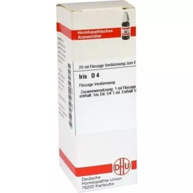 IRIS Diluição D4, 20 ml