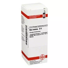 NUX VOMICA D 6 Diluição, 20 ml