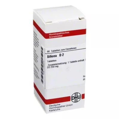 SILICEA D 2 comprimidos, 80 unidades SILICEA D 2 comprimidos, 80 unidades