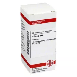 SILICEA D 4 comprimidos, 80 unidades