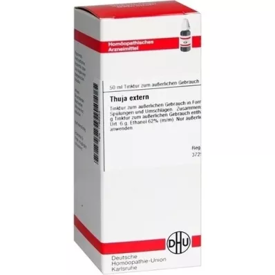 THUJA EXTERN Tintura, 50 ml THUJA EXTERN Tintura, 50 ml