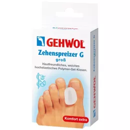 GEHWOL Alargador de dedos em gel de polímero G grande, 3 peças