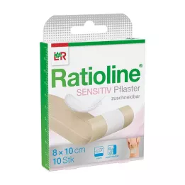 RATIOLINE curativo para feridas sensíveis 8 cm x 1 m, 1 peça