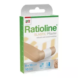 RATIOLINE curativo elástico para feridas 6 cm x 1 m, 1 peça