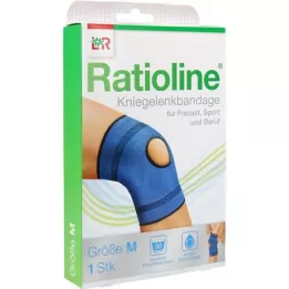RATIOLINE bandagem ativa para articulação do joelho tamanho M, 1 peça