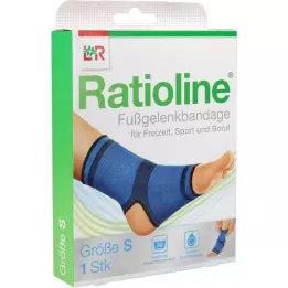 RATIOLINE bandagem ativa de tornozelo tamanho S, 1 peça