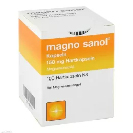 MAGNO SANOL cápsulas, 100 unidades