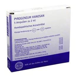 PYROGENIUM HANOSAN Solução injetável, 5X2 ml