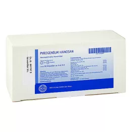 PYROGENIUM HANOSAN Solução injetável, 50X2 ml