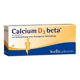 CALCIUM Comprimidos efervescentes D3 beta, 40 unidades