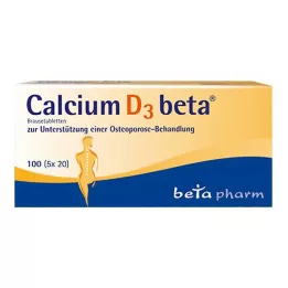 CALCIUM Comprimidos efervescentes D3 beta, 100 unidades