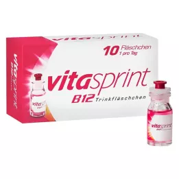 VITASPRINT Garrafas para beber B12, 10 unidades