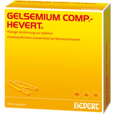 GELSEMIUM COMP.Ampolas Hevert, 200 ml GELSEMIUM COMP.Ampolas Hevert, 200 ml