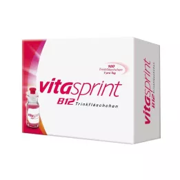 VITASPRINT Garrafas para beber B12, 100 unidades