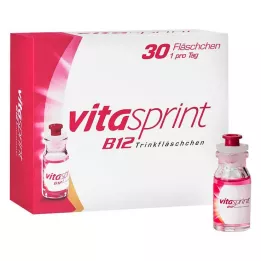 VITASPRINT Garrafas para beber B12, 30 unidades