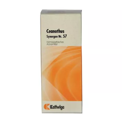 SYNERGON KOMPLEX 57 gotas de Ceanothus, 50 ml SYNERGON KOMPLEX 57 gotas de Ceanothus, 50 ml